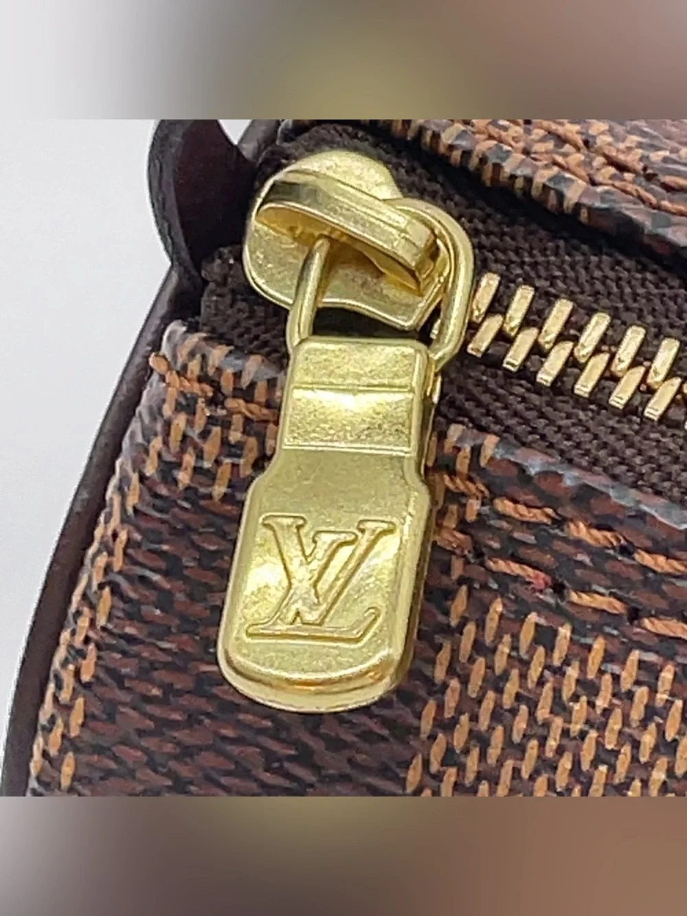 Louis Vuitton Brown Damier Ebene Mini Papillon Satchel with Pouch